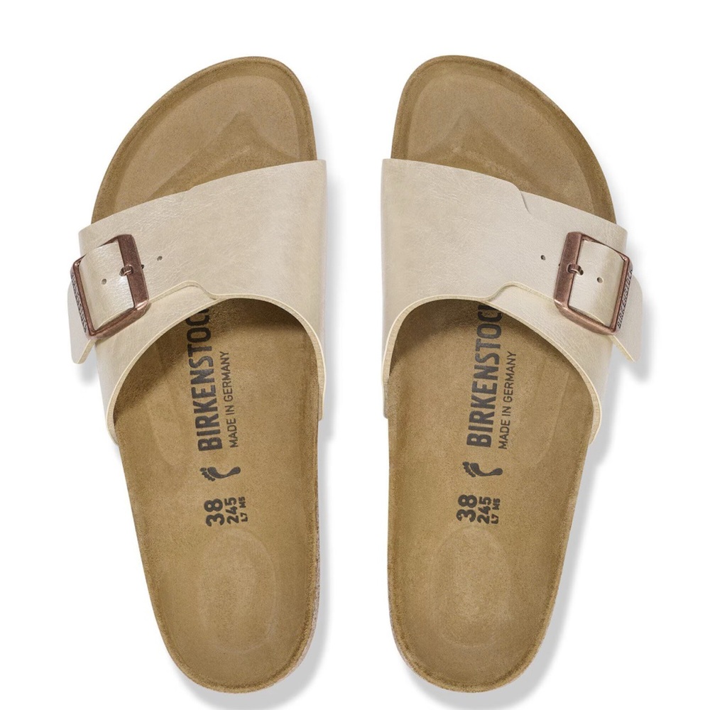 Birkenstock Catalina - Size 35 - Graceful Pearl White